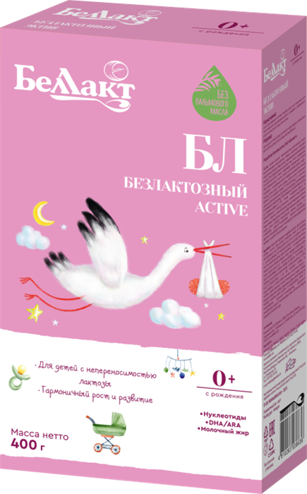Беллакт БЛ Безлактозная 400 гр. 2617