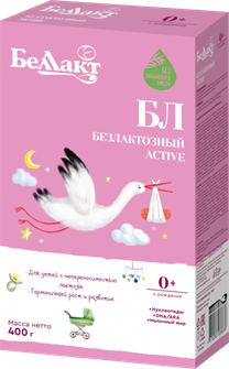 Беллакт БЛ Безлактозная 400 гр. 2617