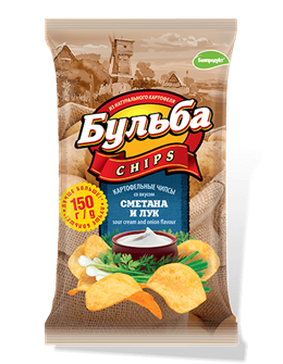 Чипсы из натурального картофеля 