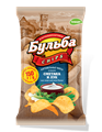 Чипсы из натурального картофеля "Бульба chips" со вкусом сметаны и лука 75 гр. 2003